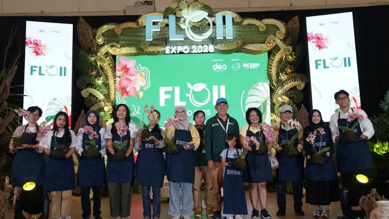 BRI Dorong Produk Hortikultura Indonesia Tembus Pasar Global Lewat FLOII Expo 2025