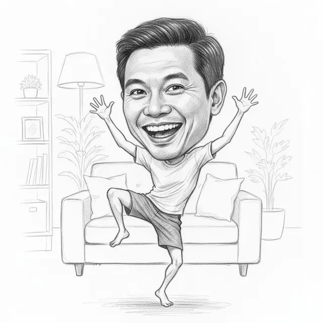 Cara Bikin Foto Karikatur Kepala Besar Badan Kecil
