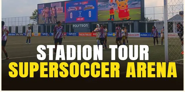 VIDEO: Keliling Melihat Megahnya Supersoccer Arena, Ikon Olahraga Terbaru dari Kabupaten Kudus