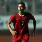 Tiga gol Muhammad Rafli Mursalim ke gawang Brunei Darusalam membuktikan dirinya menjadi salah satu mesin gol mematikan bagi lawan di Piala AFF U-18 Myanmar. Rafli telah mengoleksi 4 gol untuk Timnas Indonesia U-19. (Liputan6.com/Helmi Fithriansyah)