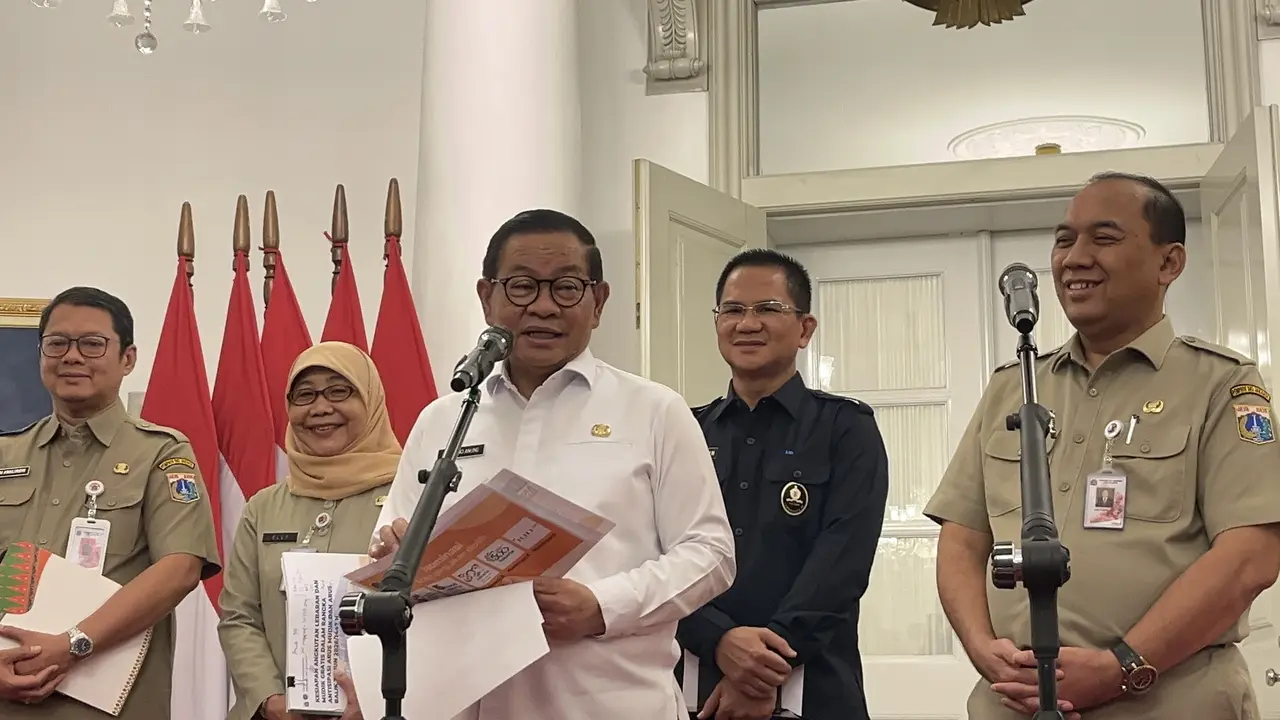 Gubernur DKI Jakarta Pramono Anung