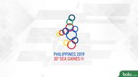Logo SEA Games 2019. (Bola.com/Dody Iryawan)