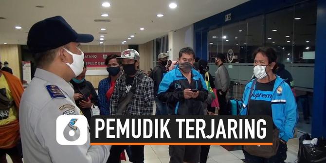 VIDEO: Ratusan Pemudik Terjaring di Pos Penyekatan