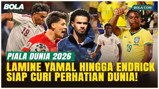 5 Wonderkid yang Akan Mengguncang Piala Dunia 2026 Generasi Baru Siap Bersinar!