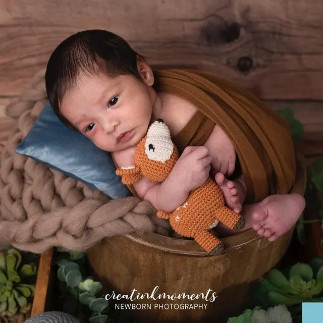 6 Potret Baby Born Xavier Anak Ricky Perdana, Lucu dan Menggemaskan