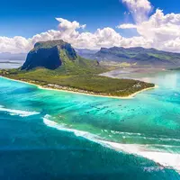 Mauritius, Afrika. (Le Mourne Peninsula)