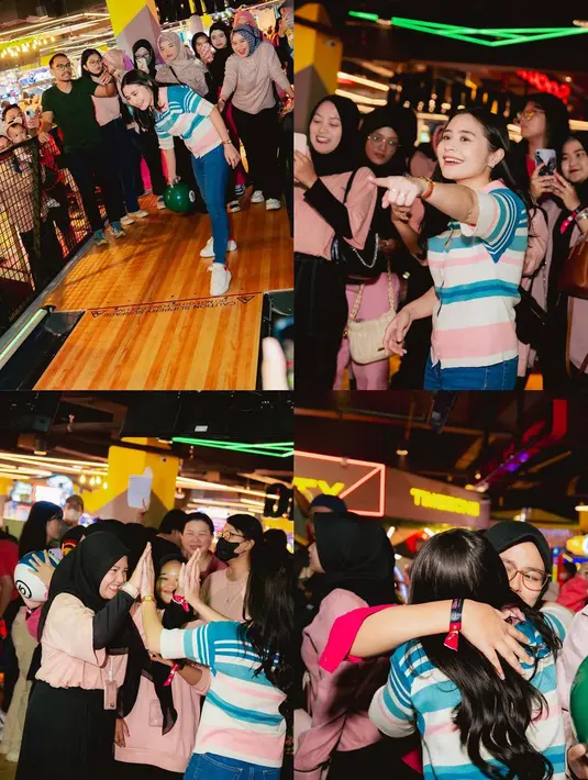 Terlihat bahwa dalam sebuah momen kumpul bersama fansnya yang memiliki nama Prillvers pada Minggu (17/3/2024) kemarin. Dalam momen ini terlihat banyak sekali penggemar dari selebriti yang belakangan tengah menekuni hobi memancing ini. (Liputan6.com/IG/@prillylatuconsina96)