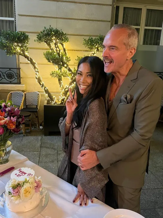 Anggun C Sasmi berulang tahun ke-50 (Instagram/anggun_cipta)