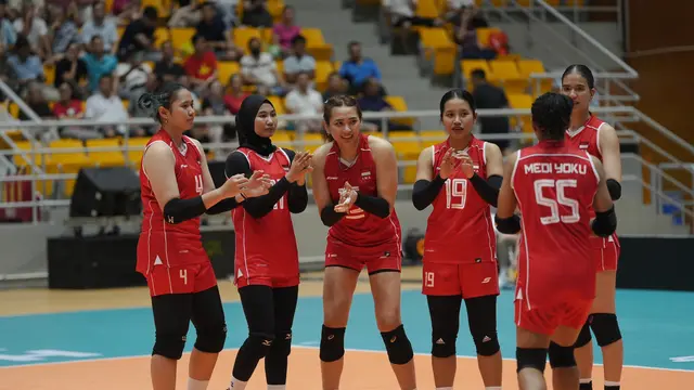 Timnas Voli Putri Indonesia - AVC Nations Cup 2025 - Bola Voli