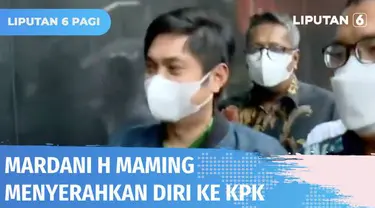 Tersangka kasus dugaan suap pengurusan izin usaha pertambangan di Kabupaten Tanah Bumbu, Kalimantan Selatan, Mardani H. Maming pada Kamis (28/07) siang menyerahkan diri ke KPK. Setelah diperiksa selama hampir 5 jam, Maming resmi ditahan.