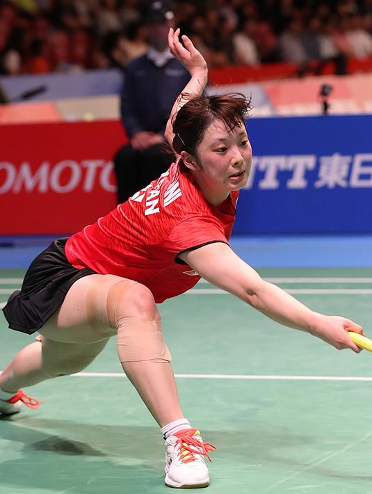 4. Mitani Minatsu - Pemain mungil tunggal putri Jepang ini terkenal dengan senyuman di setiap pertandingan. Saat ini Minatsu Mitani berada di peringkat 38 dunia. (BWF Badminton)