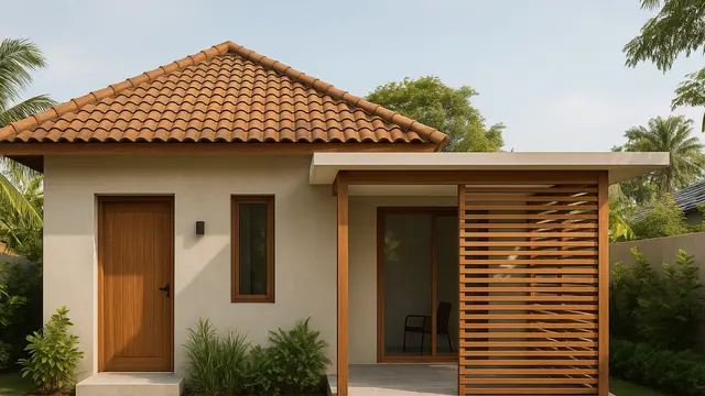 7 Model Rumah dengan Kisi Kayu (Wooden Slats), Estetik dan Adem hingga Ramah Lingkungan
