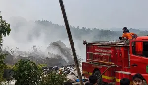 Kebakaran Eks TPA Panembong Subang Sudah Sepekan, Ini Penyebabnya