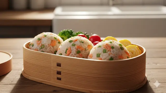 Resep Nasi Kepal untuk Bekal Anti Hancur. AI