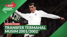 Bursa Transfer Termahal Musim 2001/2002