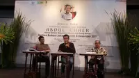 Diskusi Bahasa Betawi di Bentara Budaya Jakarta (8/12/207) dengan pembicara Prof Muhadjir dan Ivan Lanin