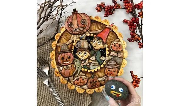 7 Bentuk Kue Pie Tema Halloween Ini Unik Banget, Bikin Sayang Dimakan