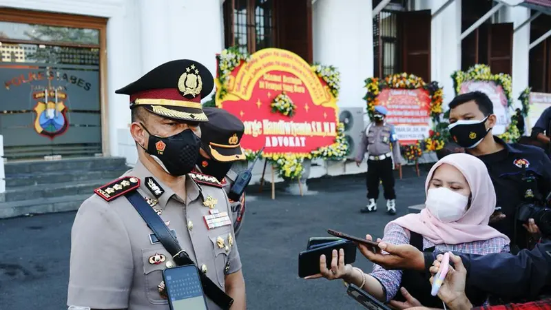 Kapolrestabes Surabaya Kombes Pol A Yusep Gunawan. (Dian Kurniawan/Liputan6.com)