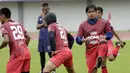 Pemain Persita Tangerang, Egi Melgiansyah, saat sesi latihan jelang laga Shopee Liga 1 di Stadion Sport Center Tangerang, Kamis, (5/3/2020). Persita akan berhadapan dengan PSM Makassar. (Bola.com/M Iqbal Ichsan)