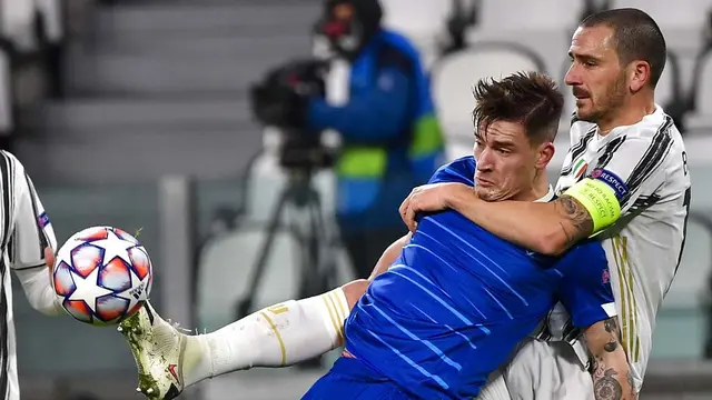 Foto Liga Champions: Juventus Hajar Dynamo Kiev Tiga Tanpa Balas