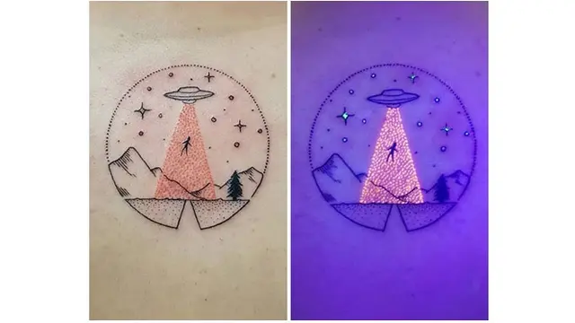 7 Desain Tatto Glow In The Dark, Bikin Imajinasi Jadi Nyata