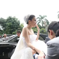 Pernikahan Sandra Dewi (Nurwahyunan/bintang.com)