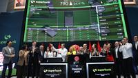 Saham Superbank (SUPA) Langsung ARA, Melonjak 24,41% saat Perdagangan Perdana