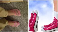 Desain Kaus Kaki Nyeleneh Bikin Salah Fokus. (Sumber: 1cak.com)