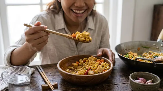 Resep Tumis Makaroni Tahu