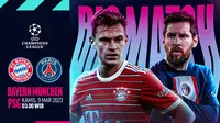 Link Live Streaming Liga Champions : Bayern Vs PSG di Vidio, 9 Maret 2023. (Sumber : dok. vidio.com)