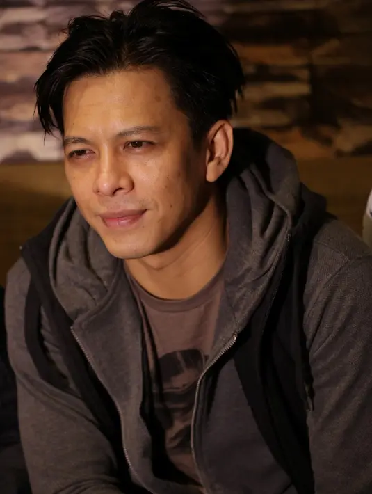 Ariel dan rekan-rekan di band NOAH lakukan serangkaian latihan demi kesempurnaan penampilann mrereka. (Fathan Rangkuti/Bintang.com)