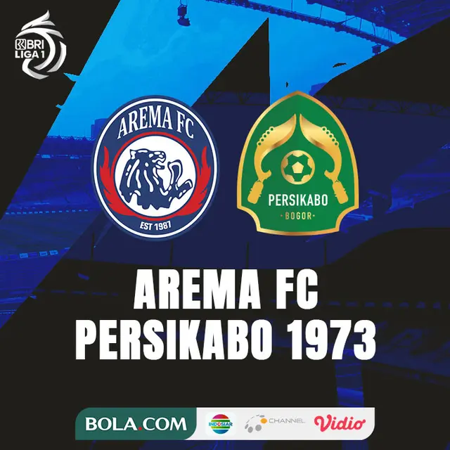 BRI Liga 1 - Arema FC Vs Persikabo 1973