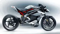Triumph Motorcycles membuat prototipe motor listrik yang dinamakan Project TE-1. (Electrek)