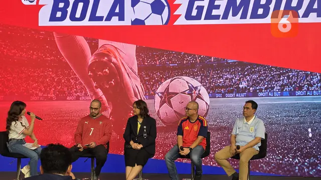 Press conference peluncuran kerja sama Telkomsel dan TVRI untuk penayangan Piala Dunia FIFA 2026, Selasa (26/5/2026) di Jakarta. Laiputan6.com/Iskandar