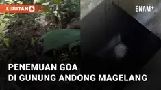 Sekelompok pendaki menemukan lubang buatan manusia di Gunung Andong, Magelang