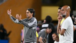 Di bawah arahan pelatih barunya, Simone Inzaghi, Al Hilal bermain lebih terbuka dan menyerang. (PATRICIA DE MELO MOREIRA/AFP)