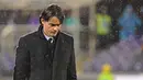   Filippo Inzaghi dipecat sebagai pelatih AC Milan pada Juni 2015, Pipo dianggap gagal membawa AC Milan berjaya selama satu tahun melatih. (EPA/Maurizio Degl' Innocenti)