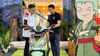 Booth Honda BeAT One Piece Tahilalats di Surabaya. (c) AHM