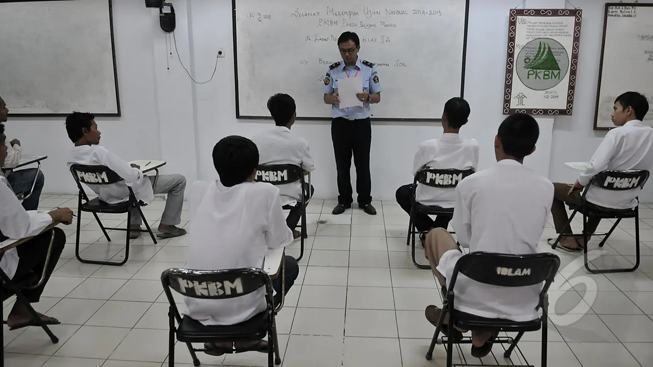 Napi LP Cipinang Ikut Ujian Nasional 2015