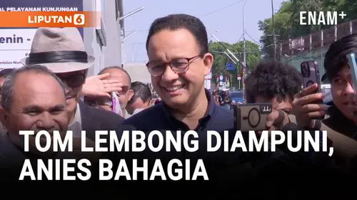 VIDEO: Tom Lembong Diampuni, Anies Baswedan Langsung Kunjungi Rutan Cipinang