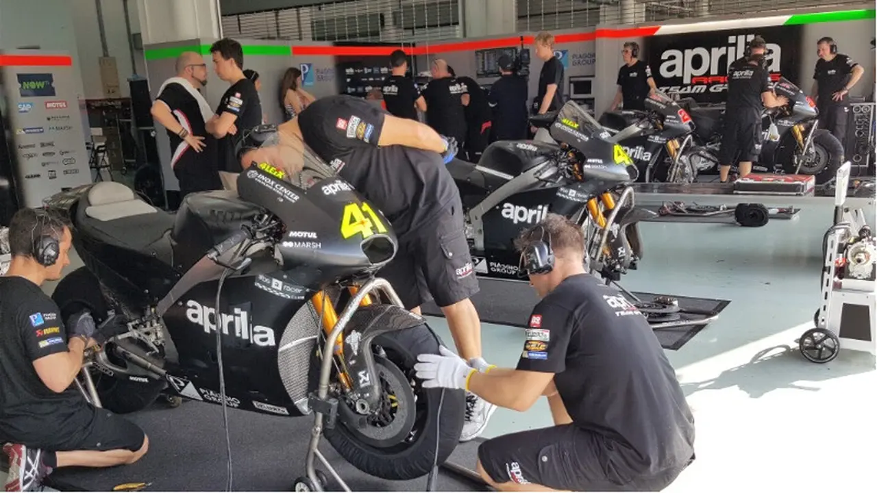 Tim balap Aprilia di MotoGP