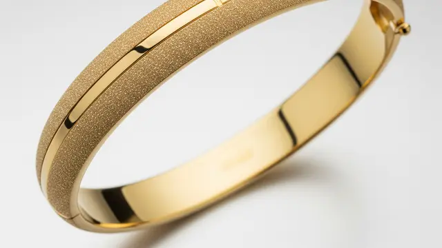 Bangle Pasir Bling Klasik Emas