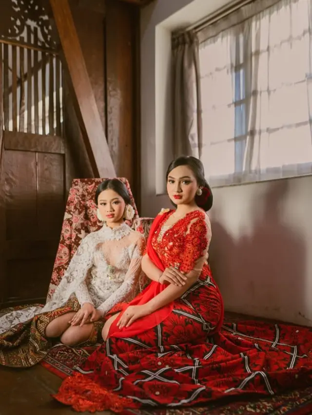 Potret Jihan Audy dalam Balutan Kebaya Merah, Curi Perhatian. (Sumber: Instagram/@jihanaudy123_real)