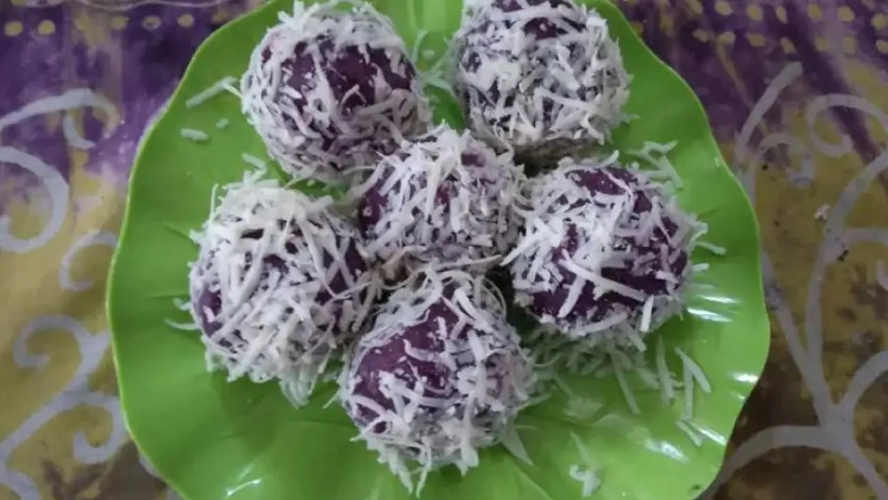 Ubi ungu selimut keju