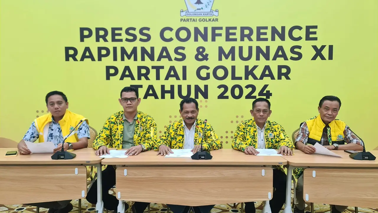 Pendaftaran Calon Ketua Golkar Sulteng Dimulai 20-22 Agustus, Butuh 30 Persen Dukungan