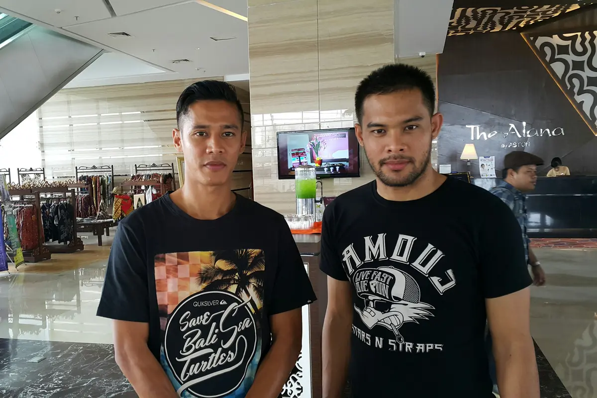 Andritany dan Indra Kahfi Ardhiyasa