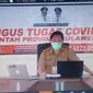 Jubir Gugus Tugas Covid-19 Provinsi Sulut dr Steaven Dandel.