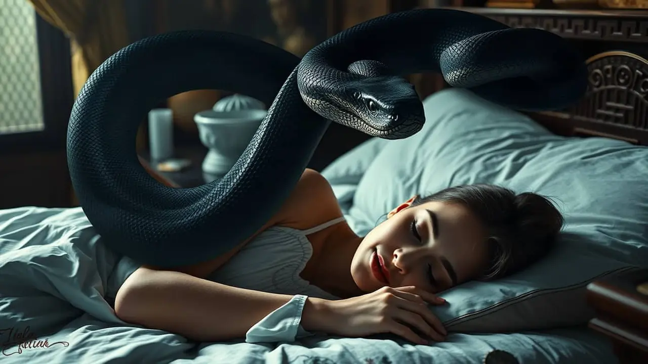 arti mimpi ular hitam
