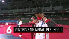 Kesuksesan Greysia-Apriyani memacu semangat Anthony Ginting. Kalahkan Kevin Cordon, Ginting berhasil meraih perunggu. Perolehan medali untuk Indonesia bertambah.