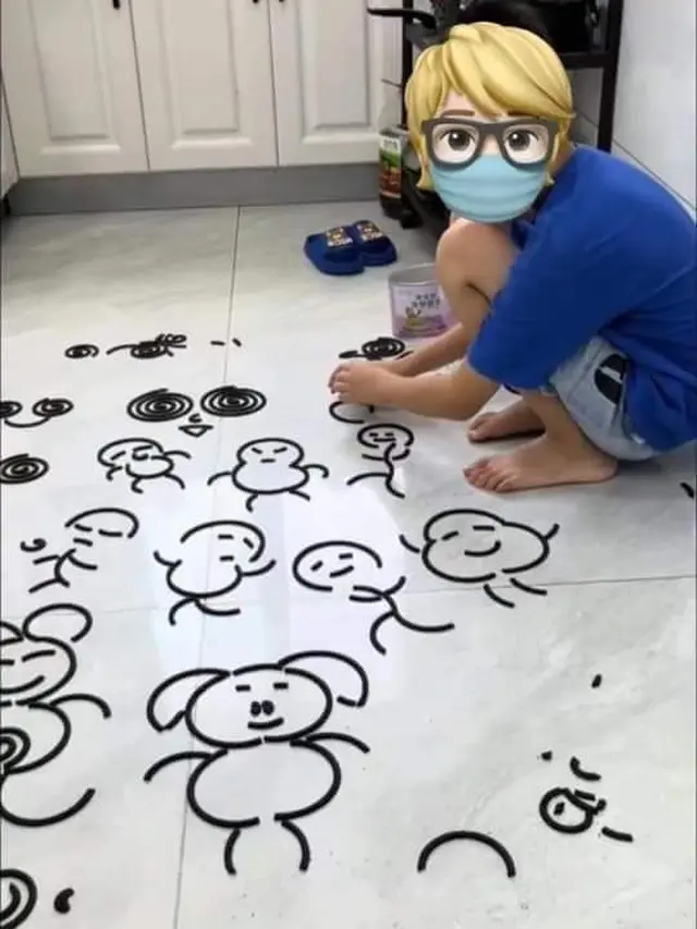 Karya seni dari obat nyamuk